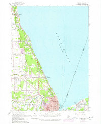 Lakeport 1961 topographic map thumbnail