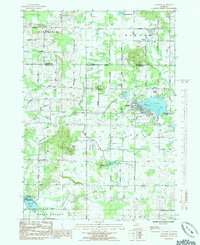 Lakeview 1985 topographic map thumbnail