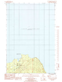 Laughing Fish Point 1985 topographic map thumbnail