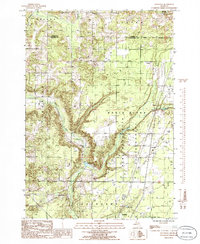 Leetsville 1985 topographic map thumbnail