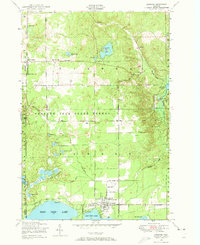 Lewiston 1950 topographic map thumbnail