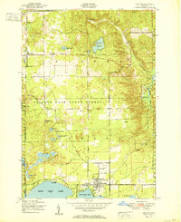 Lewiston 1951 topographic map thumbnail