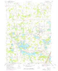 Linden 1969 topographic map thumbnail