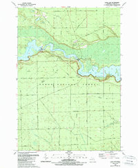 Loud Dam 1989 topographic map thumbnail