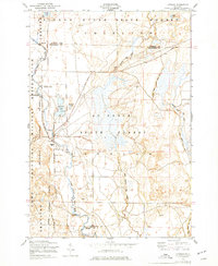 Lovells 1950 topographic map thumbnail