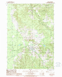 Luther 1987 topographic map thumbnail