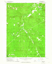 Luzerne 1963 topographic map thumbnail