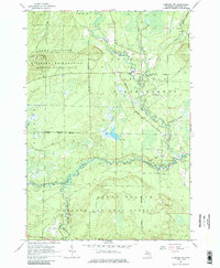 Luzerne NW 1963 topographic map thumbnail
