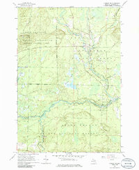 Luzerne NW 1963 topographic map thumbnail