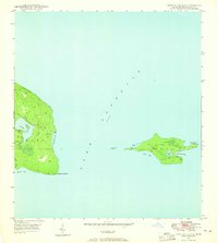 Manitou Island 1948 topographic map thumbnail