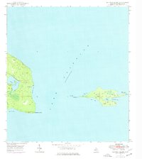Manitou Island 1948 topographic map thumbnail