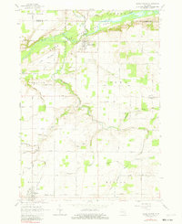 Maple Rapids 1965 topographic map thumbnail