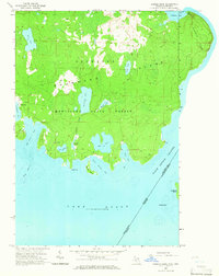 Marble Head 1964 topographic map thumbnail