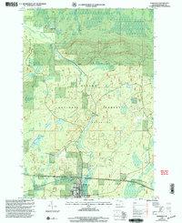 Marenisco 1999 topographic map thumbnail