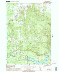 Marilla 1987 topographic map thumbnail