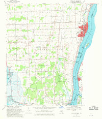 Marine City 1968 topographic map thumbnail