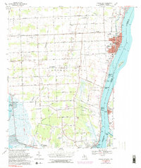 Marine City 1968 topographic map thumbnail