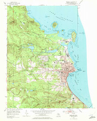 Marquette 1954 topographic map thumbnail