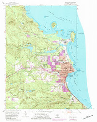 Marquette 1954 topographic map thumbnail