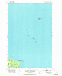 Marquette NW 1953 topographic map thumbnail