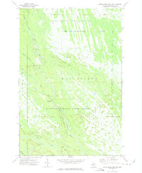 Marsh Creek Pool NW 1972 topographic map thumbnail