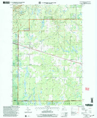 Matchwood 1999 topographic map thumbnail