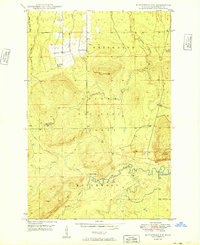 Matchwood NW 1949 topographic map thumbnail