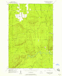 Matchwood NW 1956 topographic map thumbnail