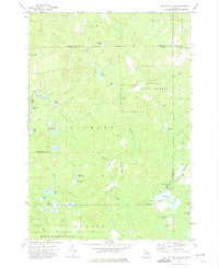 McCollum Lake 1972 topographic map thumbnail