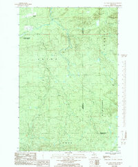 McComb Corner 1984 topographic map thumbnail