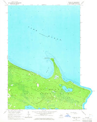 McRae Bay 1964 topographic map thumbnail