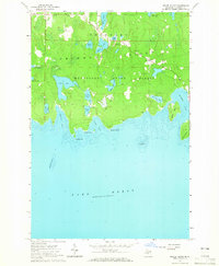 Meade Island 1964 topographic map thumbnail