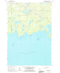 Meade Island 1964 topographic map thumbnail
