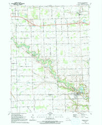 Memphis 1991 topographic map thumbnail
