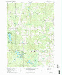 Meredith SW 1969 topographic map thumbnail