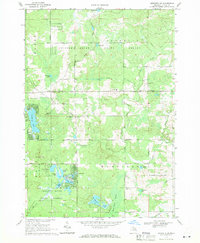 Meredith SW 1969 topographic map thumbnail