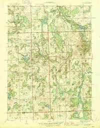Metamora 1946 topographic map thumbnail