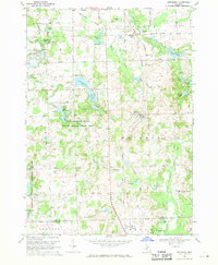 Metamora 1968 topographic map thumbnail
