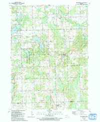 Metamora 1991 topographic map thumbnail