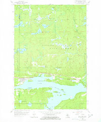 Michigamme 1956 topographic map thumbnail