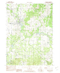 Middleville 1982 topographic map thumbnail