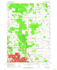 Midland North 1962 topographic map thumbnail