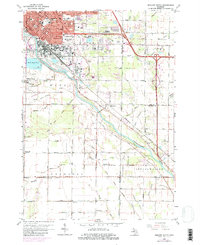 Midland South 1962 topographic map thumbnail