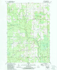 Mikado 1989 topographic map thumbnail