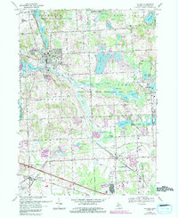 Milford 1969 topographic map thumbnail