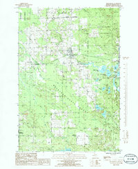Millersburg 1986 topographic map thumbnail