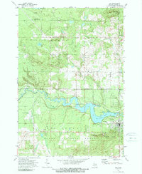 Mio 1972 topographic map thumbnail