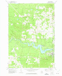 Mio 1972 topographic map preview