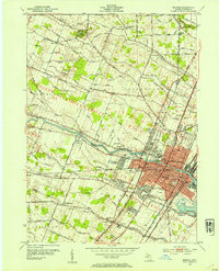 Monroe 1952 topographic map thumbnail