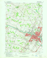 Monroe 1967 topographic map thumbnail